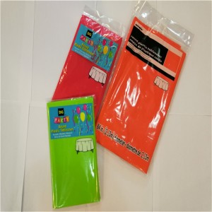 Engros PEVA Borddug Rundt Plastic Bordafdækning til festferie