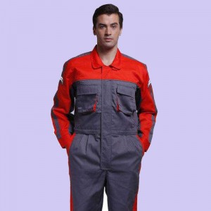 Teknisk uniform unisex arbejdstøjjakke med to farver
