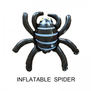 Oppustelig Halloween-dekorationer Props Spider