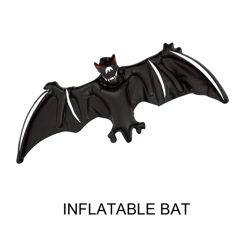 Oppustelig Halloween-dekorationer Rekvisitter Bat