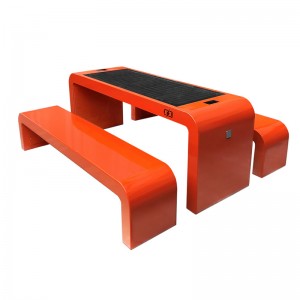 Smart solar picnic bord og bænk sæt