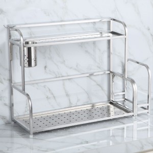 Krydderist i rustfrit stål ， Værktøjsholder i rustfrit stål storage Opbevaringsstativ i rustfrit stål