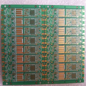 Led lys bord Guld finger kort kort