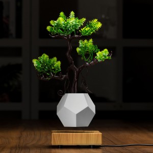 magnetisk leviterende flydende bundluft bonsai potplanters PA-0708