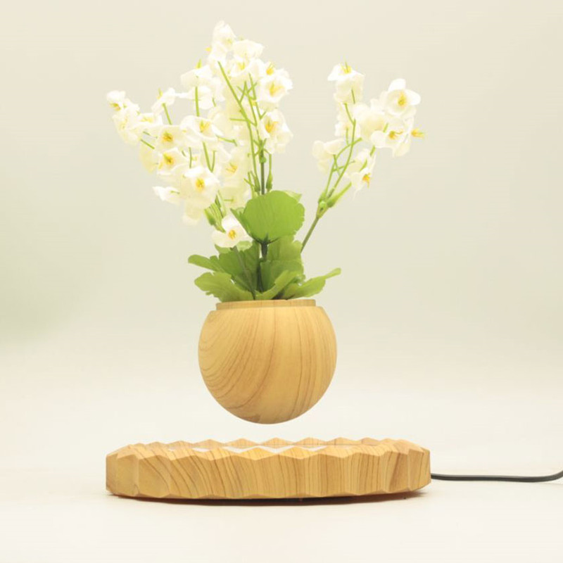 360 roterende magnetisk levitation flydende luft bonsai potteplante PA-0701