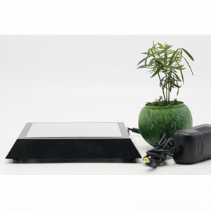 nyt spejl firkantet base maglev levitation flyvende luft bonsai dam pot træ