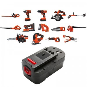 Ni-Cd 18V 1500mAh batteri til Black \u0026 Decker A18, A18E, A1718, A18NH, HPB18, HPB18-OPE Batteri værktøjsbatteri