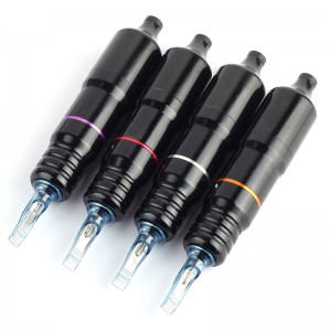 Makeup Tattoo Machine Pen Permanent Makeup Lip øjenbryn Eyeliner Microblading Stærk kraft til strømforsyning med tatovering nåle