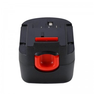 Til Black \u0026 Decker A1712, A12, A12EX, FSB12, FSB120B, FSB120BX, BD-1204L, B-8315, BPT1047 12V 2000mAh Ni-Cd trådløse bore-batterier