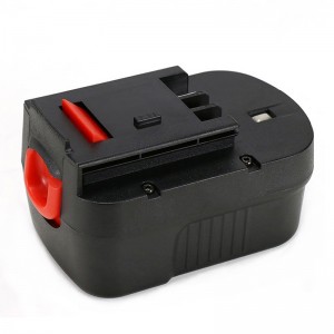 Ni-Mh 1500mAh 14.4V batteridrevne batteriværktøjsbatterier til Black \u0026 Decker A1714, A14, A14F