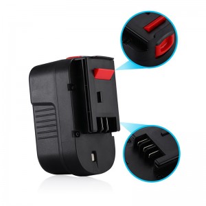 Ni-Mh 14.4V 3000mAh batteriudskiftning til trådløst værktøj til Black \u0026 Decker A1714, A14