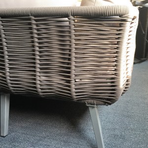 L-formet tværsnitssæt til udendørs rotting