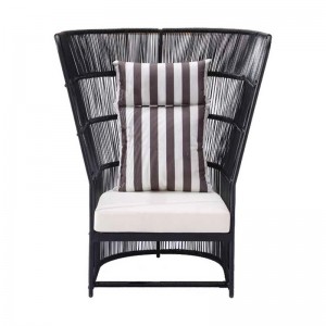 Moderne udendørs havemøbler Rattan Sofa Set