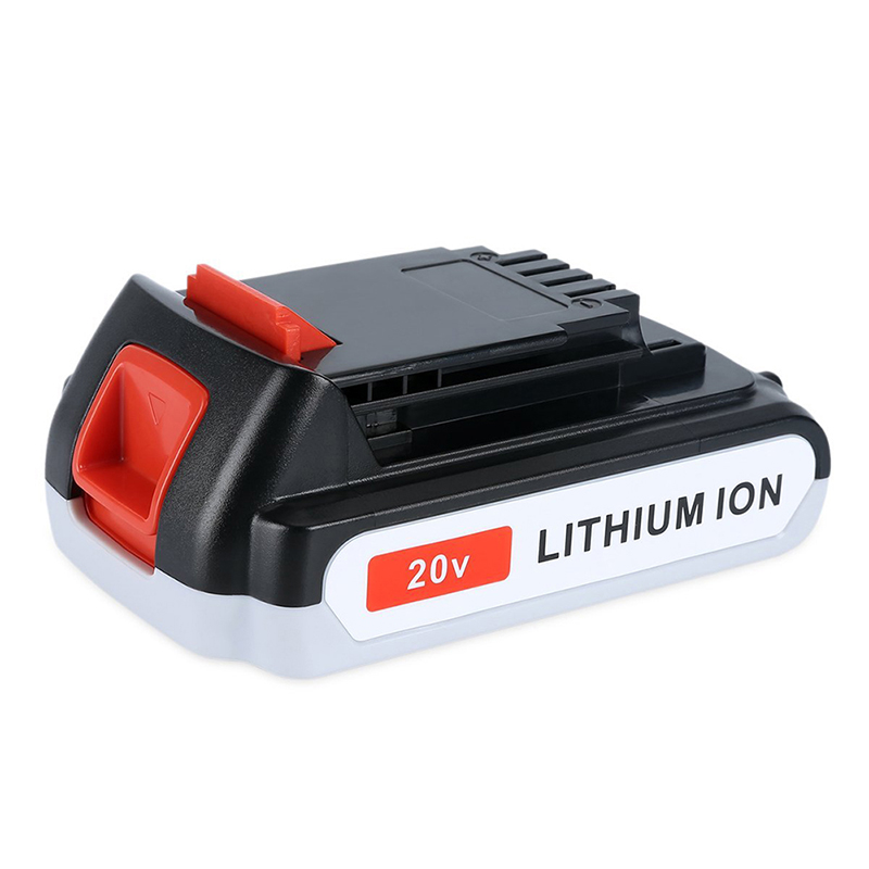 Li-ion 2000mAh 20V udskiftning trådløse batterier til Black u0026 Decker LB20, LBX20, LBX4020, LB2X4020 Værktøjer