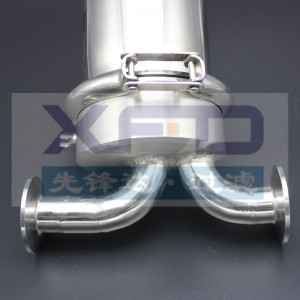 Rustfrit stål filterhuse