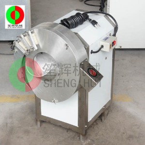 Skær ingefærmaskine / skåret ingefærmaskine / frugt- og grøntsagsskæretrådskive / højhastighedsskåret ingefær silke ingefærmaskine (video) QS-50 / QS-100