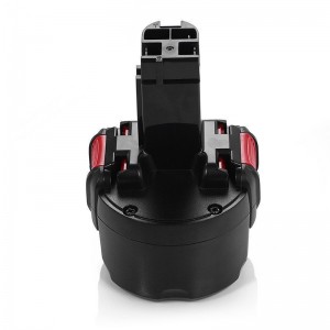 Shenzhen Manufacturess 9.6V 1700mAh Ni-Cd udskiftnings-el-værktøjsbatteri til Bosch BAT048