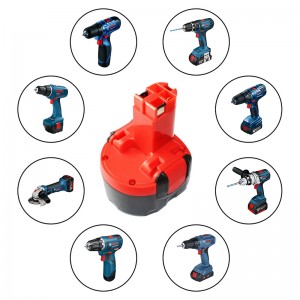 Udskiftning af Ni-Cd 7.2V 1500mAh reservebatterier til Bosch 2 607 335 587, 2 607 335 766 elværktøj