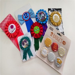 Brugerdefineret metal-badge til beklædningsnapemblem