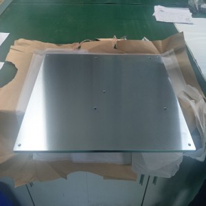 Customzied aluminiumfræsedele med blå zinkoverfladebehandling