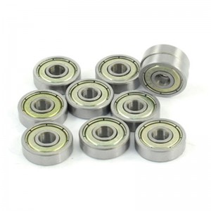 Høj omdrejninger pr. Minut forseglet MR104zz Miniature envejs rotation rille kuglelejer