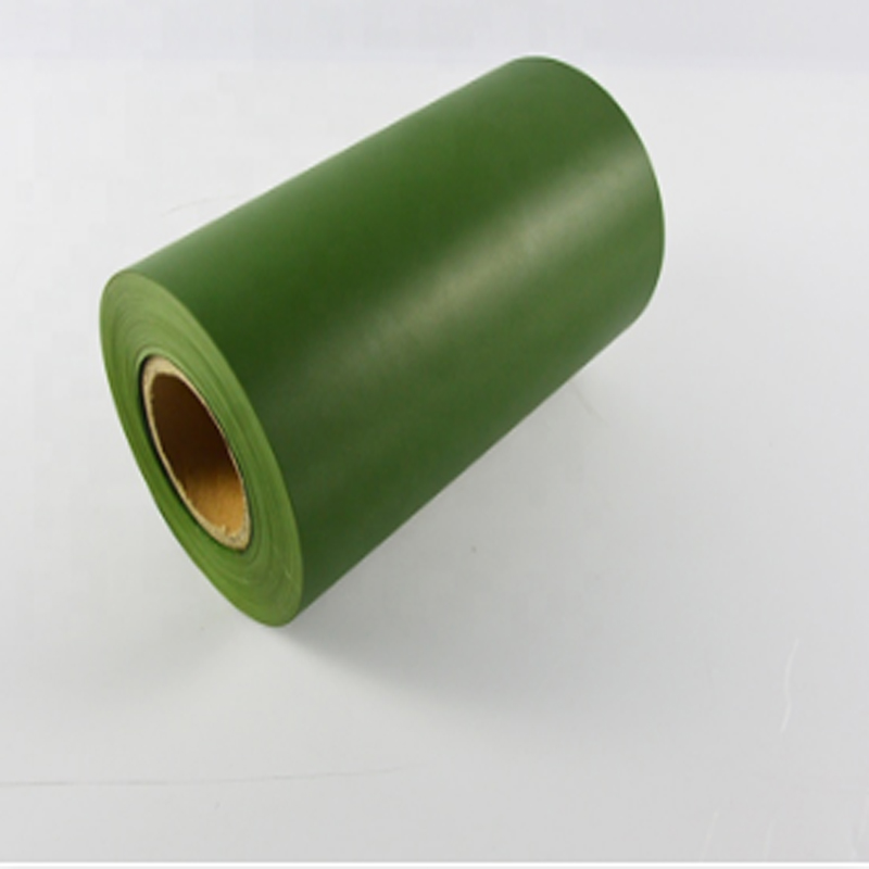 Populær 150 mikron farvet stiv PVC-rulle til kunstgræs