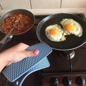 Silikon tegneserie drikke te-underlag kaffe krus kop pad coaster