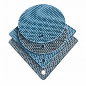 moderigtige klapper Holdbar silikone Drink Coasters gummidriksmåtter