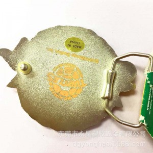 P056 skildpadde bælte spænde