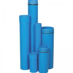 SCH80 M \u0026 F Klokkeformet gevind-ende PVC-hylsterrør