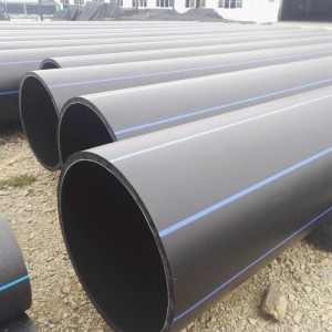DN500 Vandforsyning HDPE Pipe Fremstilling i Kina