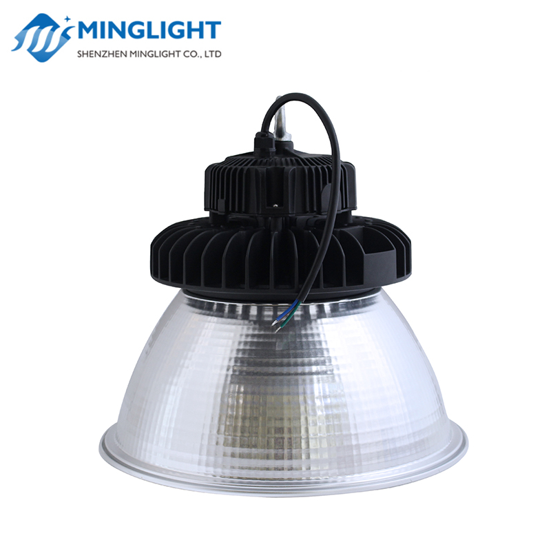 130 lm / w højt lumen Industrielt dæmpbart ledet lys med lys i bugterlys