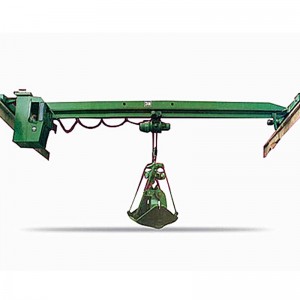 Enkelt bjælke Overhead Crane med Grab