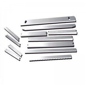 pude pakning zig zag kniv