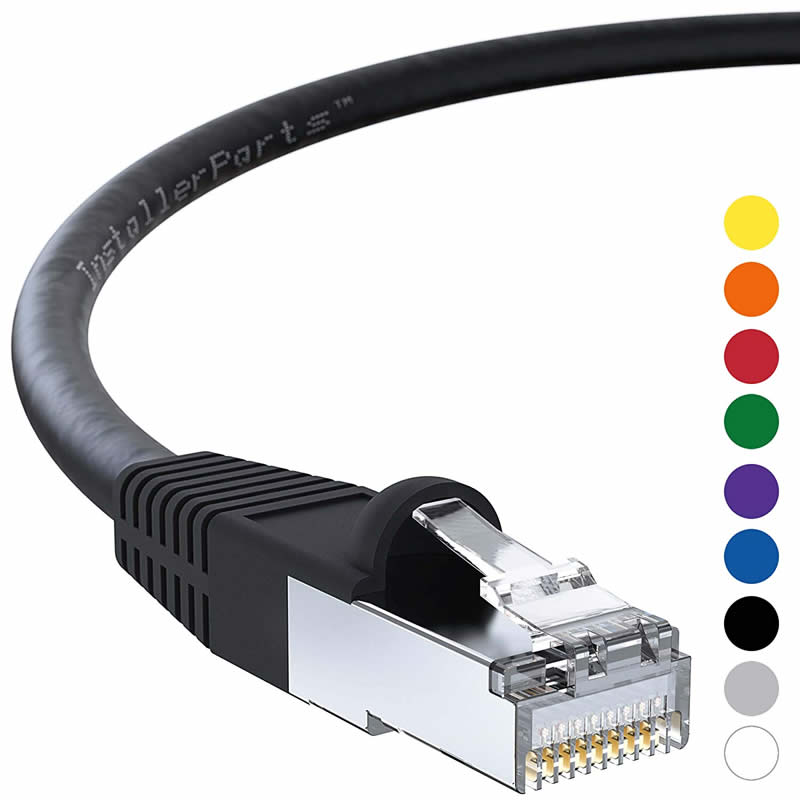 Ethernet-kabel CAT5E-kabel afskærmet (FTP) startet