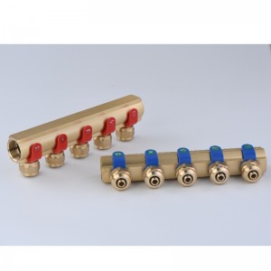 CDF10.1 ... Messing kobber vandmanifold