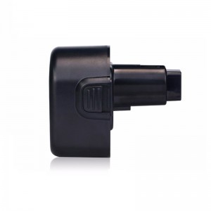 Ni-Cd 2000mAh 12V genopladelige batterier til Dewalt DE9075, DE9501, DW9071 Trådløs bor