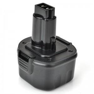 Ni-Cd 9.6V 1500mAh genopladelige bore-battericeller til Dewalt DE9061, DE9062, DW9061