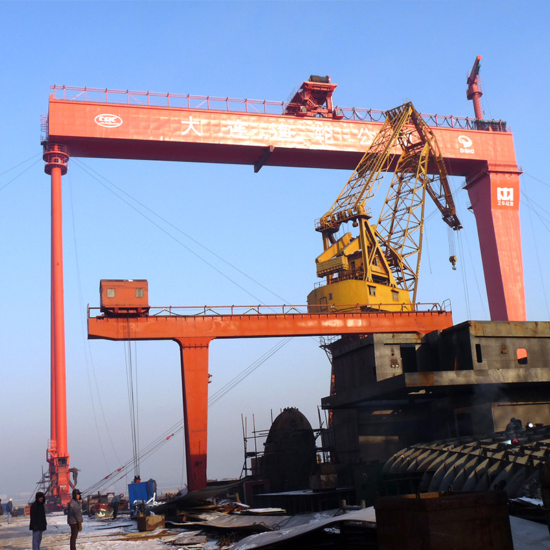 Skibsbygning dobbeltbjælke Gantry Crane