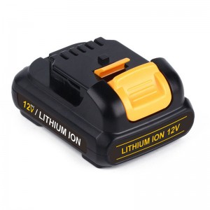 Li-ion 1500mAh 12V trådløs drillbatteripakke til Dewalt DCB120, DCB121