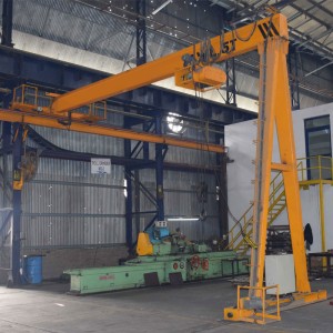 Semi-enkelt bjælke Gantry Crane