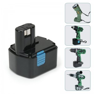 EB14S, EB14B, EB14H, EB1424 Ni-Mh 14.4V 3000mAh genopladelige el-værktøjsbatterier