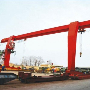 L-formet ben Enkeltrins Gantry Crane med hejs