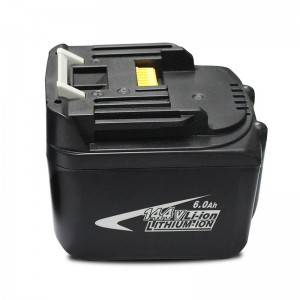 Li-ion 14.4V 6000mAh udskiftningsbatterier til Makita BTW250Z, BUB142Z Bor