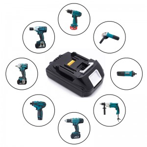Li-ion 18V 1500 mAh 5-celler Reparation af elektrisk drillbatteri til Makita BL1815, BL1820, BL1825