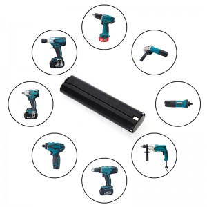 Ni-Cd 9.6V 1300mAh udskiftningsbatterier Trådløse boremaskiner til Makita 9033, 191681-2, 632007-4