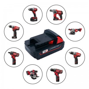 Li-ion 18V 1500mAh genopladelige udskiftningsbatteripakker til Milwaukee 48-11-1840 M18