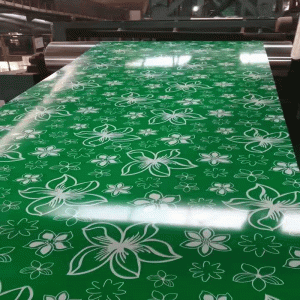 Udskrivning af aluminiumsspole