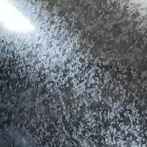 Malet aluminiumplade