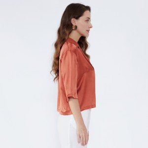 Normal Design Sheer Casual Damebluse til kvinde JCGJ190315020